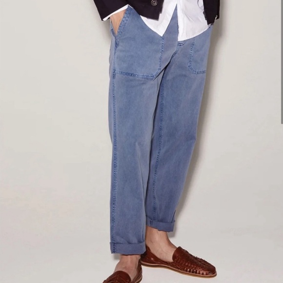 NEW Velvet by Spencer and Graham Toby Sanded Twill Pant size 32 - Picture 3 of 8